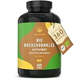 Bio Bockshornklee - Big Pack: 360 Bockshornkleesamen-Kapseln (650mg) - Hochdosiert: 2600mg pro Tag - Fenugreek aktiviert - Hochwertiger Rohstoff aus Ägypten - vegan - TRUE NATURE