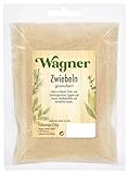 Wagner Gewürze Zwiebeln granuliert 1er Pack Zwiebelpulver für Fleisch, Fisch, Gemüse & vieles mehr, Zwiebel-Granulat getrocknet, & granuliert, Menge: 1 x 250 g