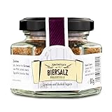 Brauerei Zwönitz Biersalz „Brauerstulle“/ Gewürzmischung/Bier Salz als Geschenk für Feinschmecker/Geschenk für Männer/Geschenkidee für Bier Liebhaber/Grillgewürz