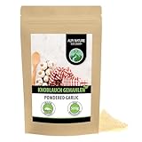 Knoblauchpulver (500g), Knoblauch gemahlen, 100% naturrein aus schonend getrocknetem Knoblauch, natürlich ohne Zusätze, vegan