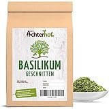 Basilikum getrocknet gerebelt 500 g Gewürz vom-Achterhof