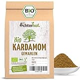 Bio Kardamom grün gemahlen (100g) Kardamompulver Premiumqualität natürlich vom-Achterhof Kardamon