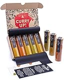 Indische Gewürze Geschenkset - 5x Curry Gewürzmischung inkl. Geschmacks-Ratgeber (PDF) - Geschenkset für die Küche mit orientalische Gewürze, Geburtstagsgeschenke Erwachsene, Männer & Frauen