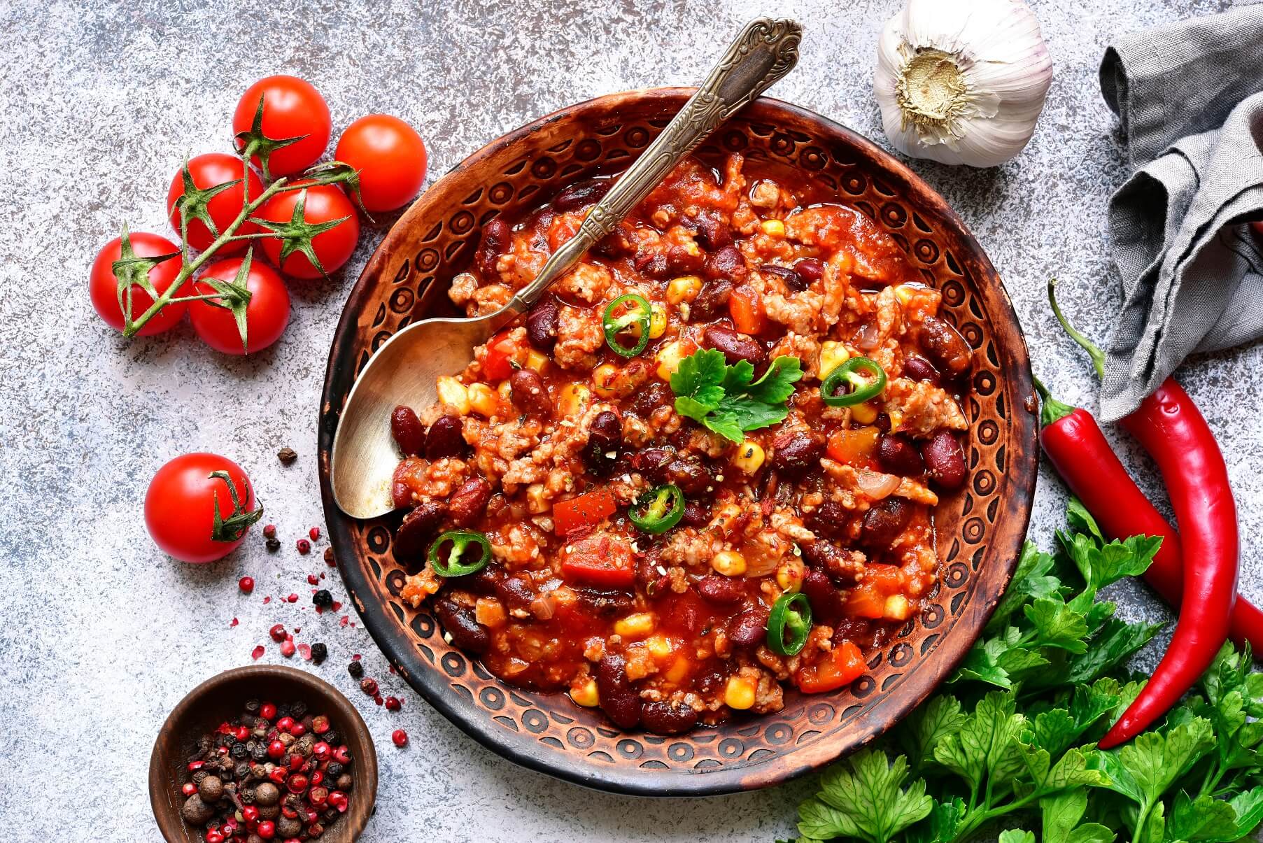 Chili con carne Rezept