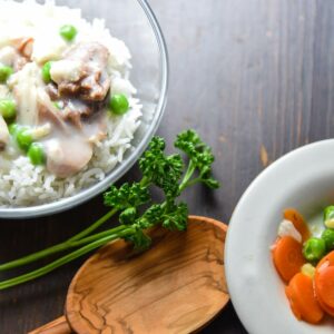 Huehnerfrikassee-Rezept-Gefluegel